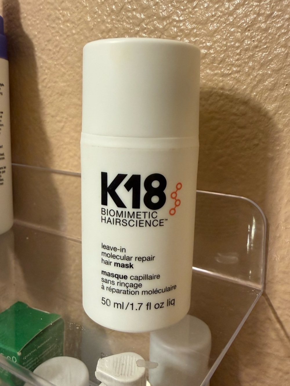 K18 molecular treatment mask